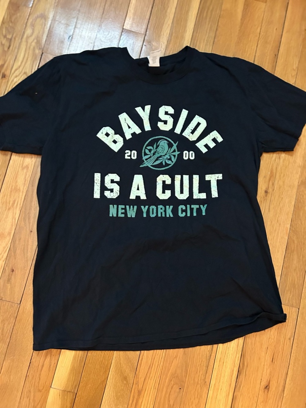 Bayside is a Cult Graphic Band Tee - Black